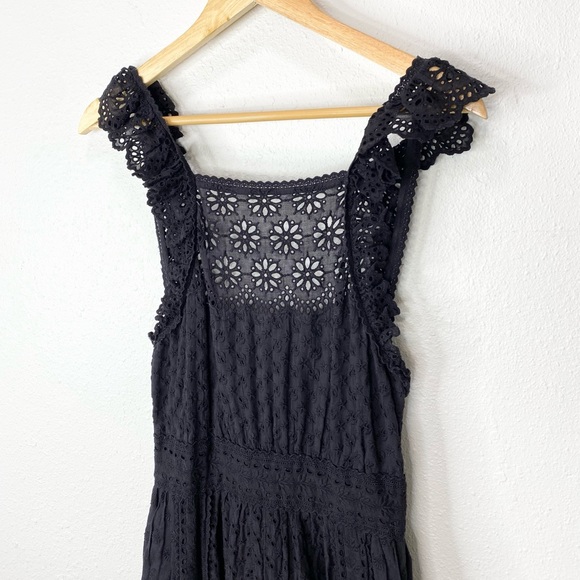 Ulla Johnson Black Willow Dress 2 - Picture 8 of 16